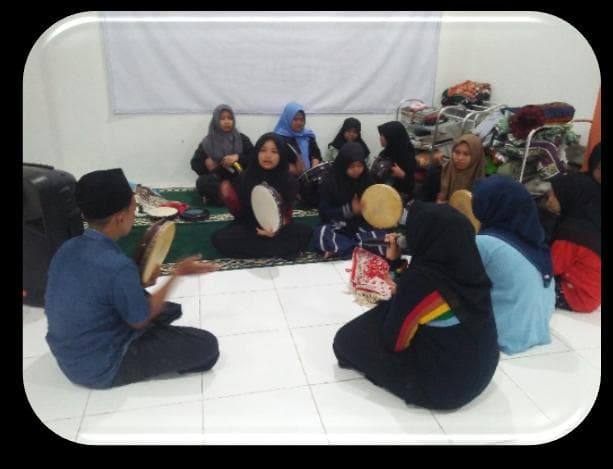 Dokumentasi kegiatan ekstrakurikuler BANSR-OKER SRMP 15 Mojokerto.