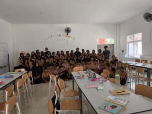 Dokumentasi kegiatan SOSIALISASI OLEH CODING SRMP 15 Mojokerto.