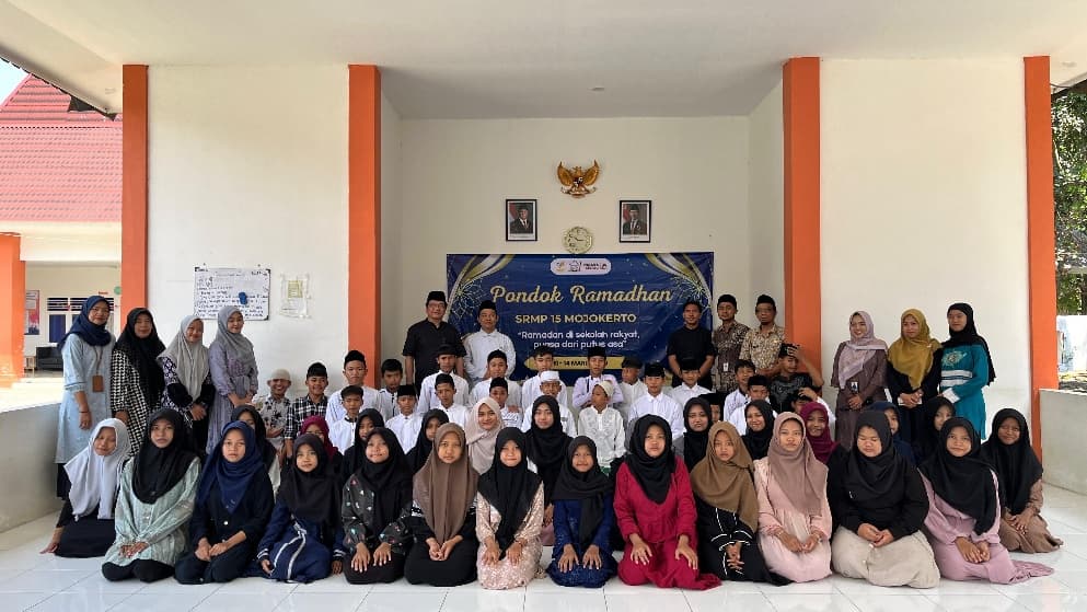 Dokumentasi kegiatan Pondok Ramadhan SRMP 15 Mojokerto.