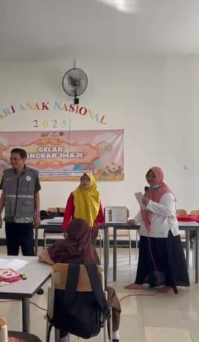 Dokumentasi kegiatan SOSIALISASI PEMATERI OLEH PUSKESMAS LESPADANGAN SRMP 15 Mojokerto.